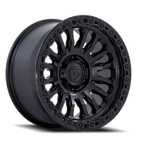 Fuel Rincon SBL FC857MB 18x9" 6x139.7mm 106.1mm CB +1mm Matte Black Gloss Black Lip
