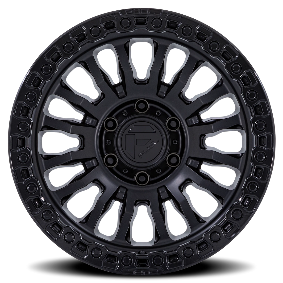 Fuel Rincon SBL FC857MB 20x9 +20 8x165.1mm 125.1mm Matte Black Gloss Black Lip