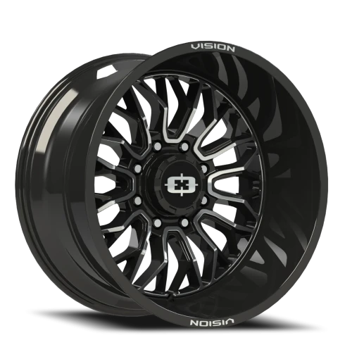 Vision 402 20x10 -25 8x170mm 125.2mm Gloss Black Machined Face