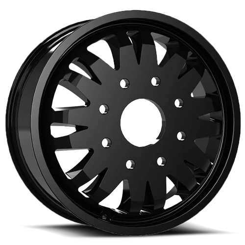 Vision 401 20x8.25 +110 8x200mm 142.2mm Satin Black