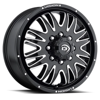 Vision 401 20x8.25 +122 8x210mm 154.2mm Gloss Black Machined Face