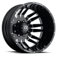 Vision 401 20x8.25 -211 8x200mm 142.2mm Gloss Black Machined Face