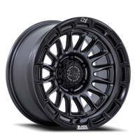 Black Rhino Rival 20x9 +1 5x127mm 71.5mm Matte Gunmetal Matte Black Lip