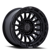 Black Rhino Rival 20x9 +1 6x135mm 87.1mm Matte Black Gloss Black Lip