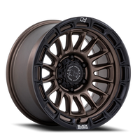 Black Rhino Rival 20x9 +1 6x135mm 87.1mm Burnt Bronze Matte Black Lip