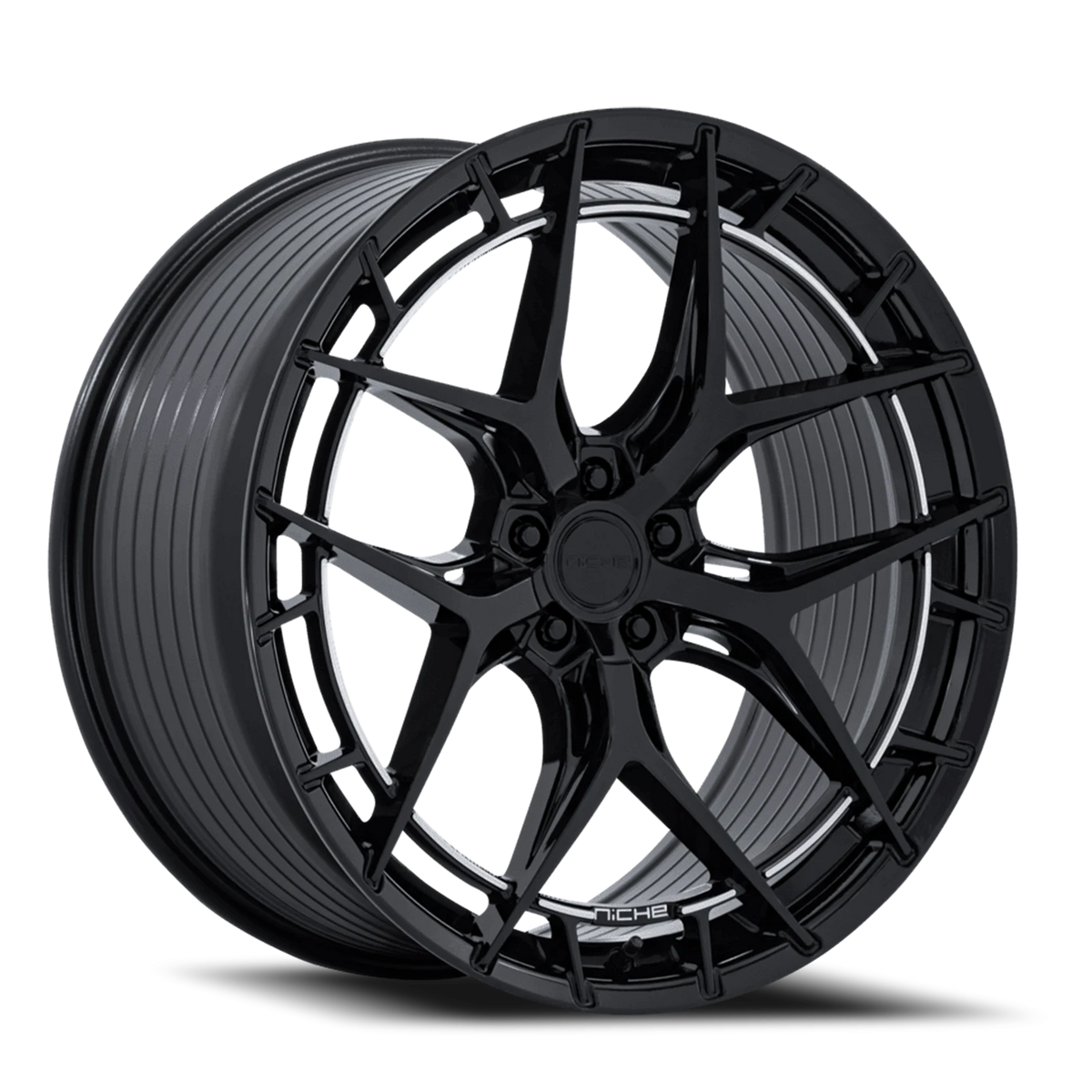 Niche Riviera NC286 20x9.5 +35 5x114.3mm 72.56mm Gloss Black