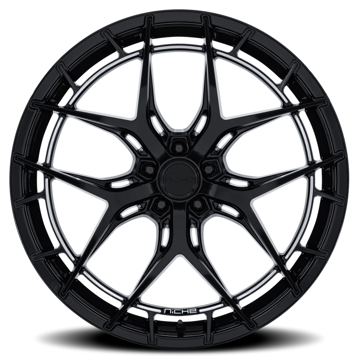 Niche Riviera NC286 22x9 +38 5x114.3mm 72.56mm Gloss Black