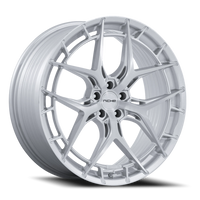 Niche Riviera NC286 20x9.5 +15 5x115mm 72.56mm Gloss Silver Brushed Face