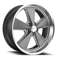 US Mags Roadster 20x8" 5x127mm 78.1mm CB +1mm Matte Gunmetal Machined