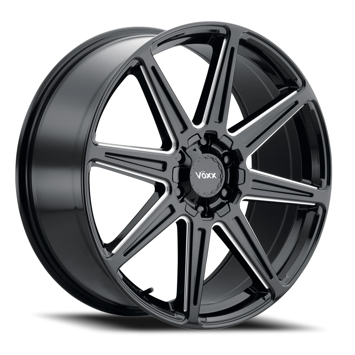 Voxx Wheel Rocca 20x8.5 +35 5x127mm 78.3mm Gloss Black Milled