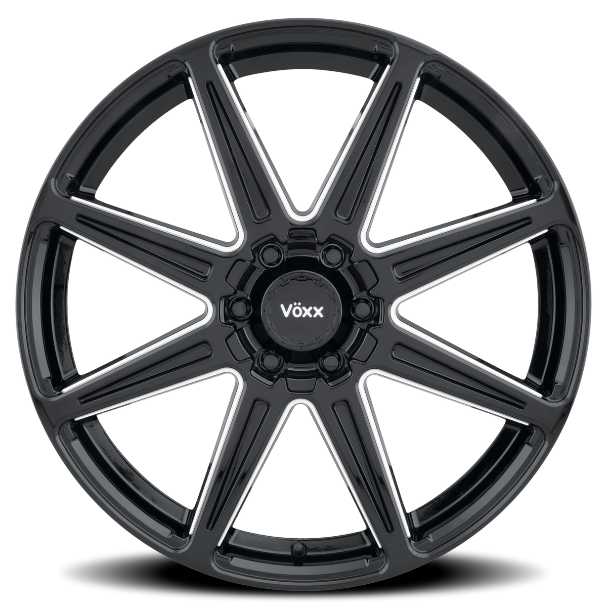 Voxx Wheel Rocca 20x8.5 +35 5x127mm 78.3mm Gloss Black Milled
