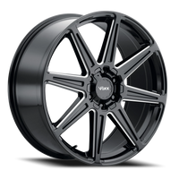 Voxx Wheel Rocca 20x8.5 +35 6x132mm 95.2mm Gloss Black Milled