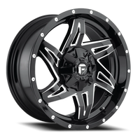 Fuel Rocker 20x9 +1 5x114.3mm 78.1mm Gloss Black Milled