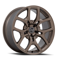 Black Rhino Rockledge 20x8.5" 5x139.7mm 64.15mm CB +35mm Matte Bronze
