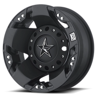 XD Series Rockstar Dually 17x6" 8x200mm 142mm CB -94mm Matte Black