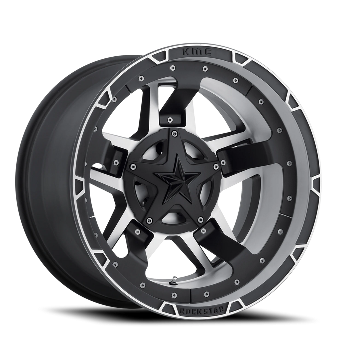 XD Series Rockstar III 17x8 +20 5x114.3mm Matte Black Machined