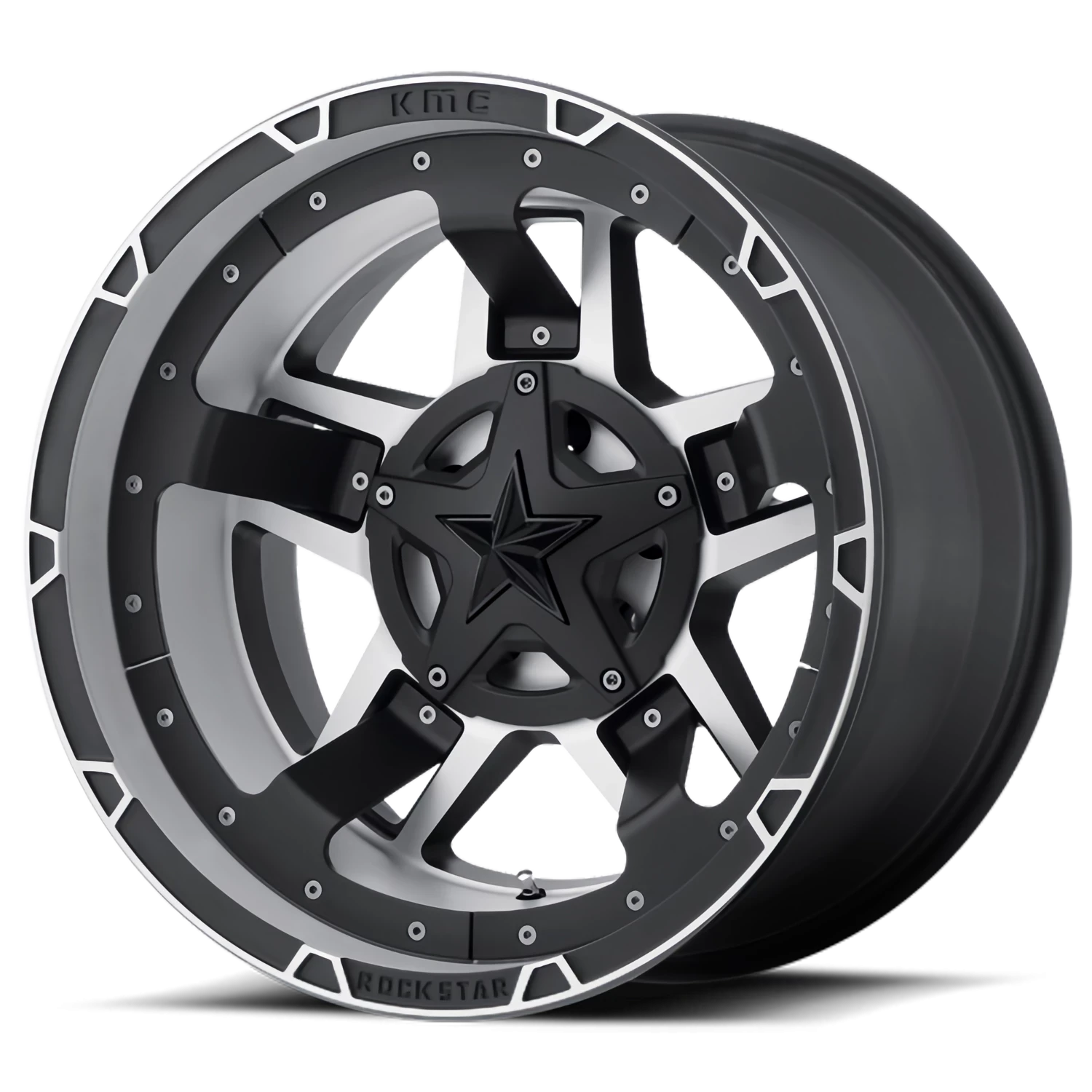 XD Series Rockstar III 20x9" 6x114.3mm 72.6mm CB +18mm Matte Black Machined