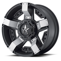 XD Series Rockstar II 18x9" 5x127mm 87.1mm CB 0mm Matte Black Machined