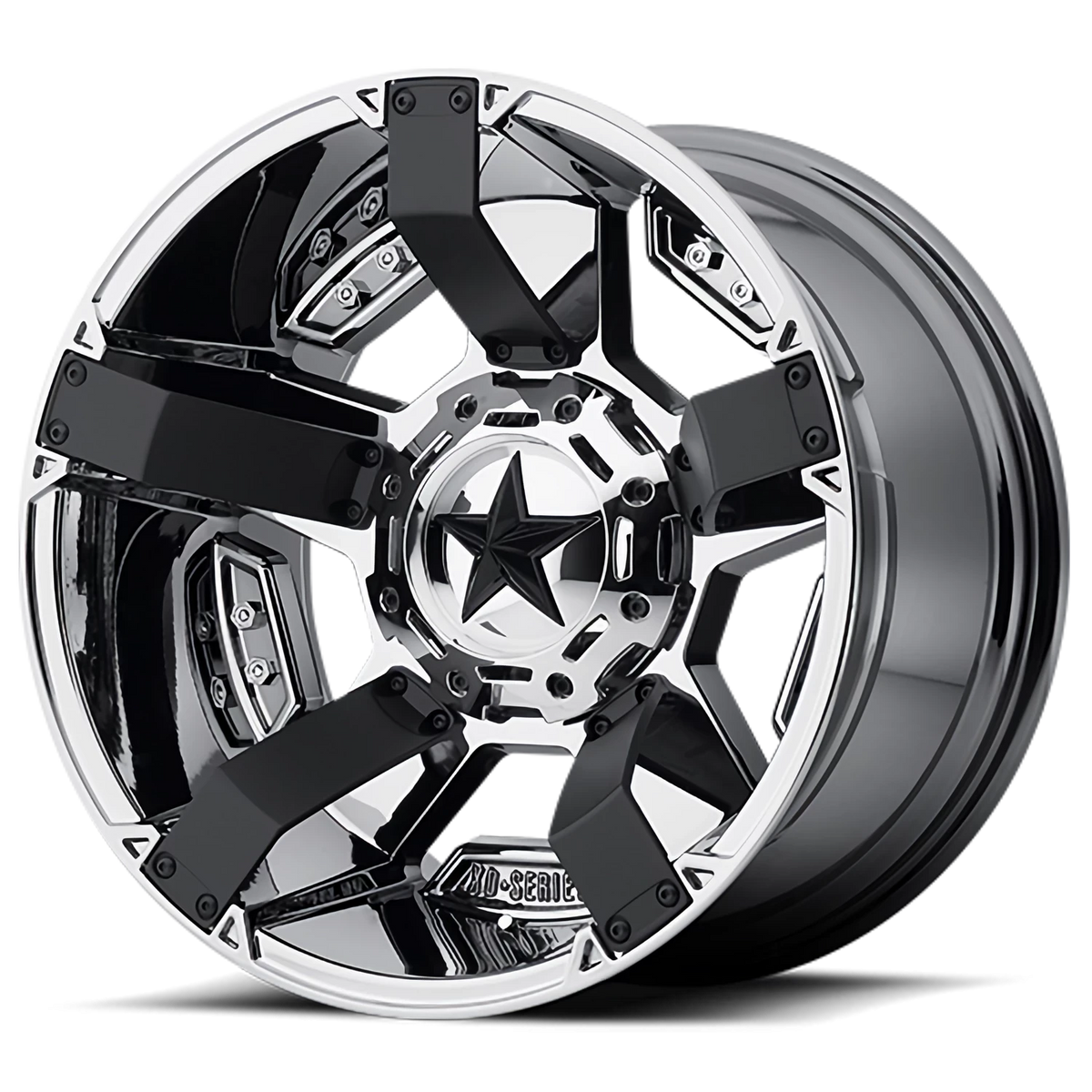 XD Series Rockstar II 20x9 -12 5x139.7mm PVD Matte Black Accents