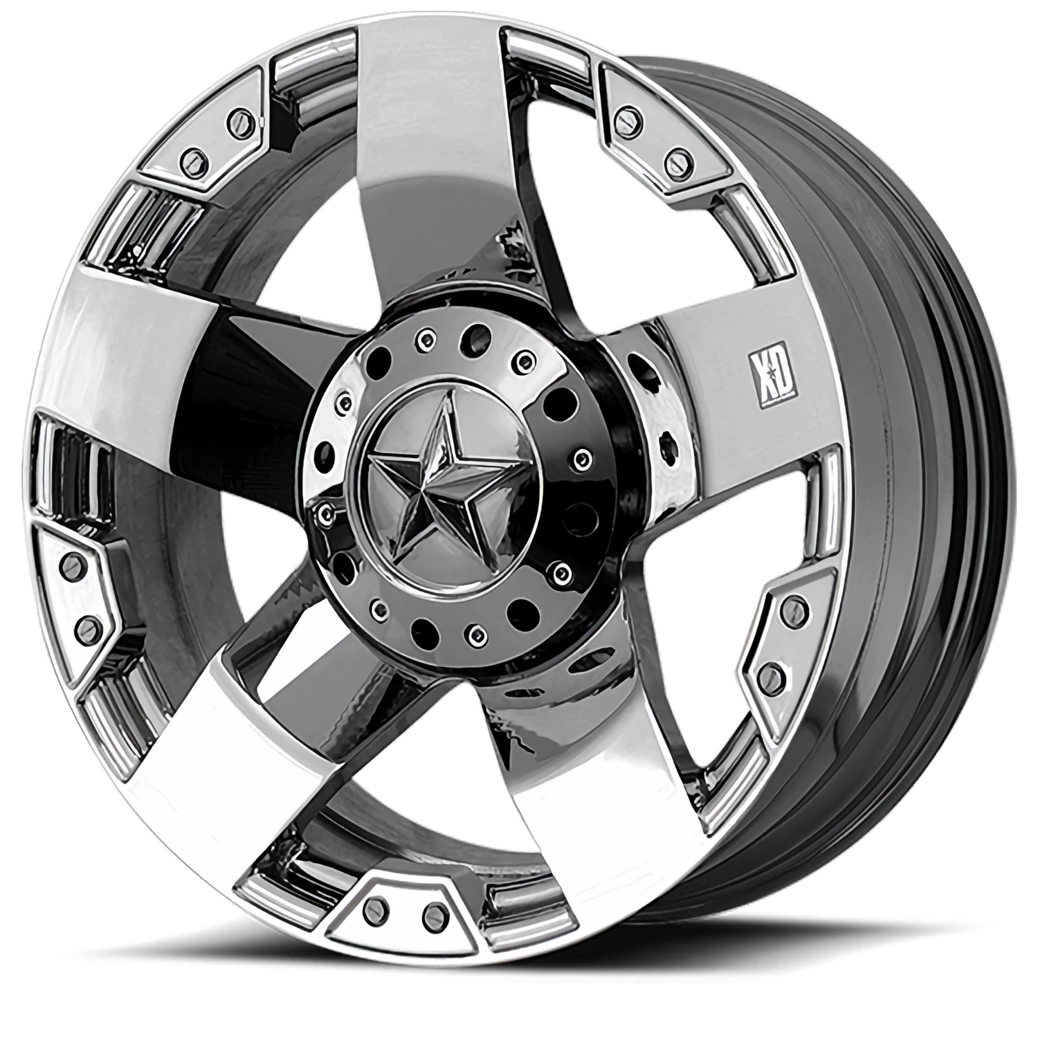 XD Series Rockstar 20x8.5" 8x170mm 130.81mm CB +10mm Chrome