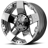 XD Series Rockstar 17x9" 8x165.1mm 130.81mm CB -12mm Chrome
