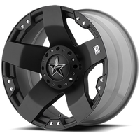 XD Series Rockstar 20x10" 8x170mm 130.81mm CB -24mm Matte Black