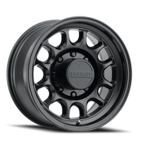Raceline Rogue 17x9" 8x165.1mm 130.81mm CB -12mm Satin Black