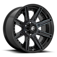 Fuel Rogue 20x9" 5x127mm 71.5mm CB +1mm Machined Double Dark Tint