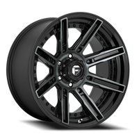 Fuel Rogue 20x9 +1 5x150mm 110.2mm Machined Double Dark Tint
