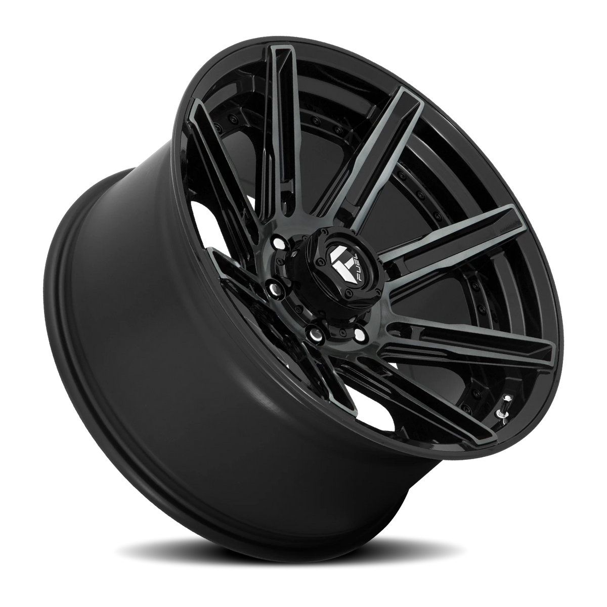 Fuel Rogue 20x10 -18 5x127mm 71.5mm Machined Double Dark Tint