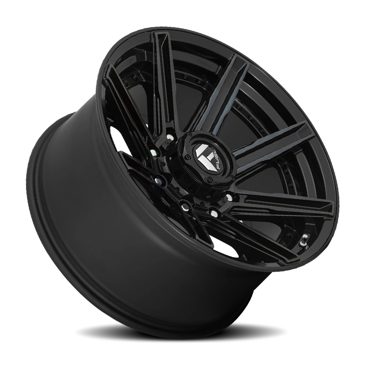 Fuel Rogue 20x10 -18 8x180mm 124.2mm Machined Double Dark Tint