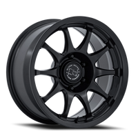 Black Rhino Ronin 17x8.5 +0 5x127mm 71.5mm Matte Black