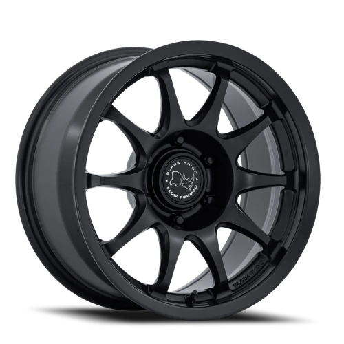 Black Rhino Ronin 17x8.5 +0 6x139.7mm 106.1mm Matte Black