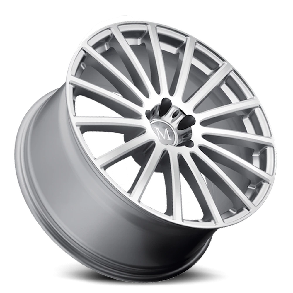 Mandrus Rotec 20x11" 5x112mm 66.6mm CB +30mm Silver Mirror Cut Face