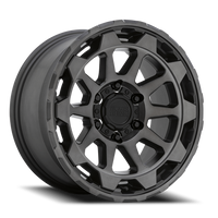 Black Rhino Rotor 20x9" 6x114.3mm 76.1mm CB +12mm Matte Gunmetal Brushed Tinted Face