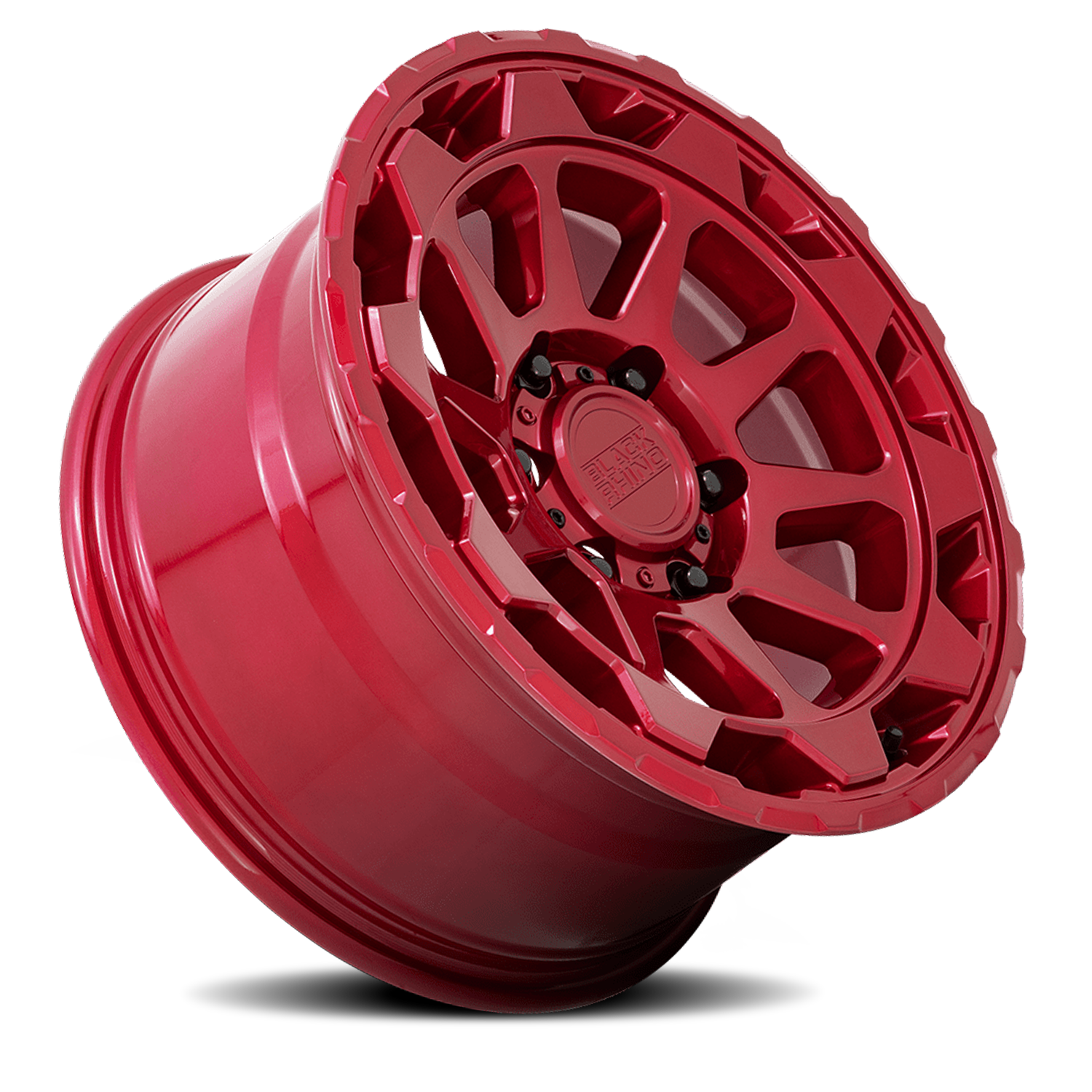 Black Rhino Rotor 20x9" 6x135mm 87.1mm CB +12mm Candy Red