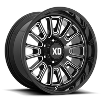 XD Series Rover 20x9" 8x170mm 125.1mm CB 0mm Gloss Black Milled