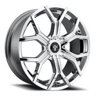 DUB Royalty 24x9.5" 6x135mm 87.1mm CB +30mm Chrome