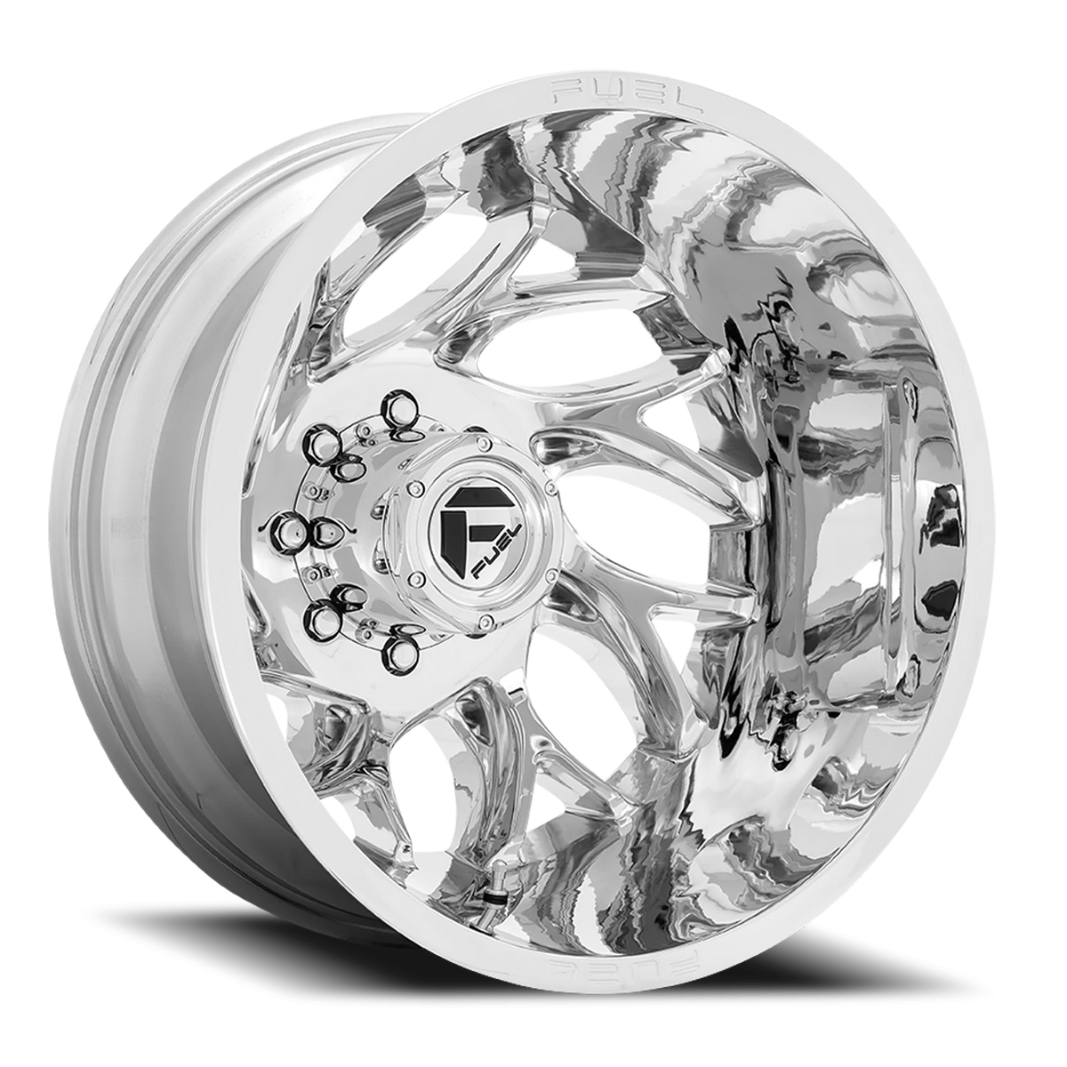Fuel Runner Dually 20x8.25 -221 8x210mm 154.3mm Chrome
