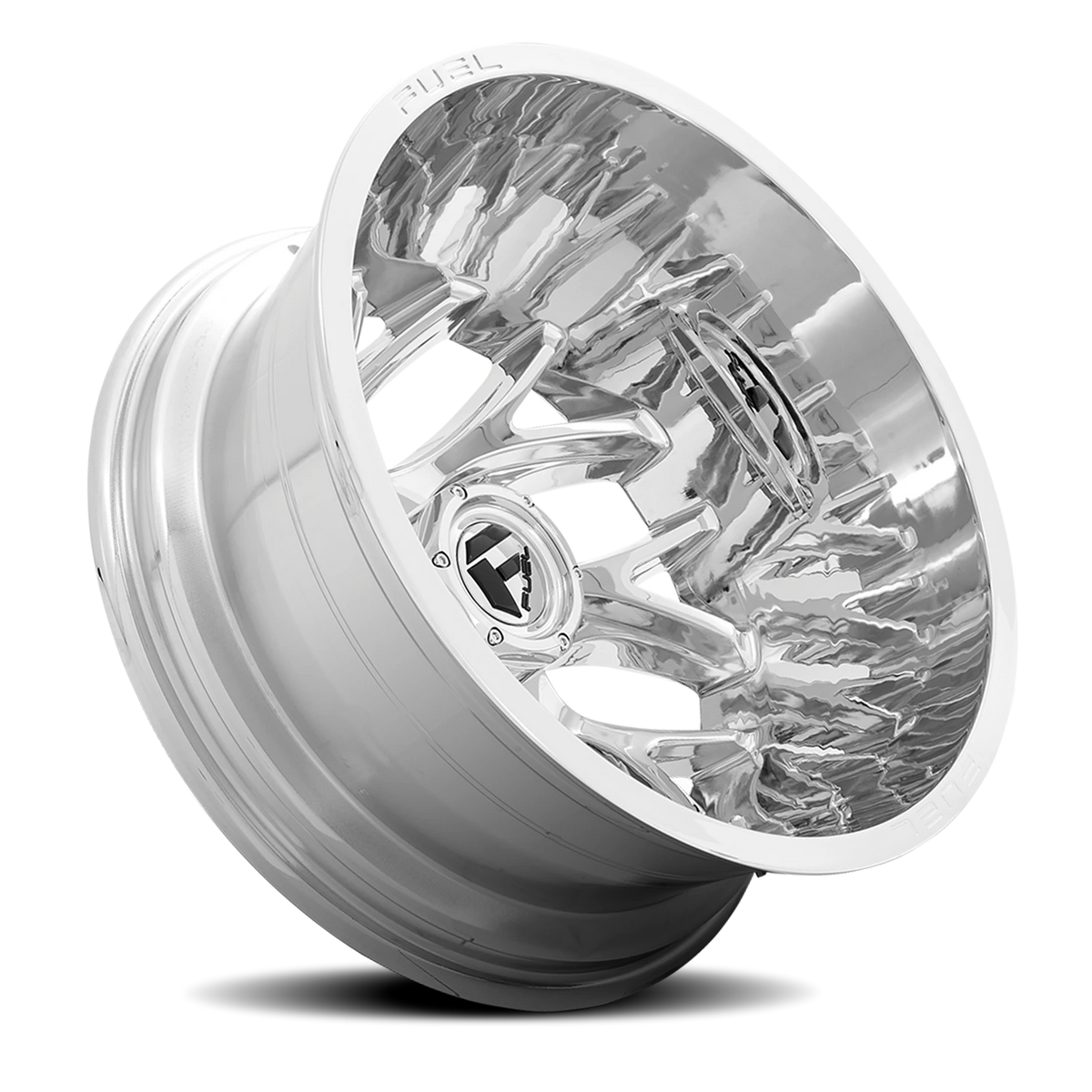 Fuel Runner Dually 20x8.25 -202 8x200mm 142.2mm Chrome
