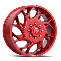 Fuel Runner Dually 22x8.25 +105 8x200mm 142.2mm Candy Red Milled