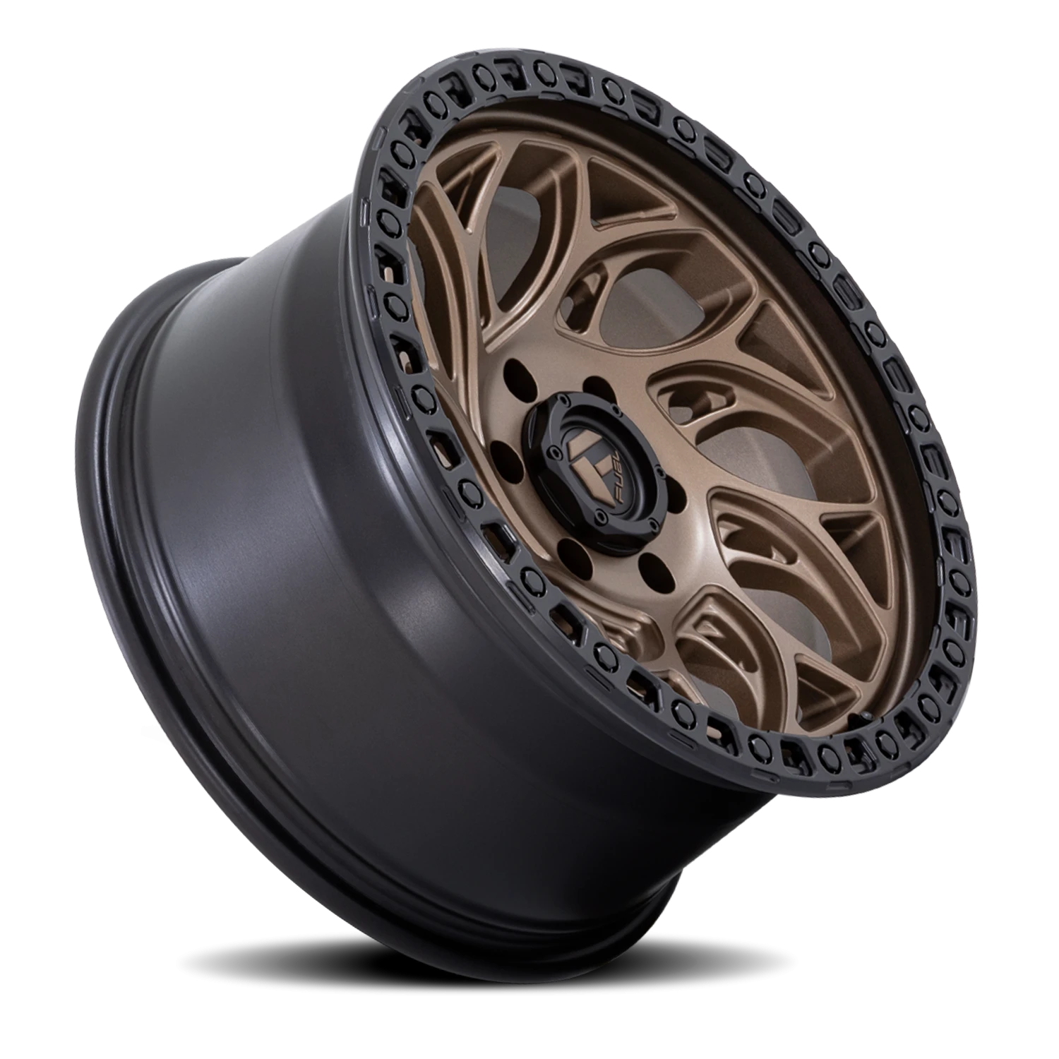 Fuel Runner OR 17x9" 5x127mm 71.5mm CB -12mm Bronze Black Ring