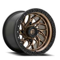 Fuel Runner UTV 15x7" 4x137mm 110.1mm CB +10mm Bronze Black Ring