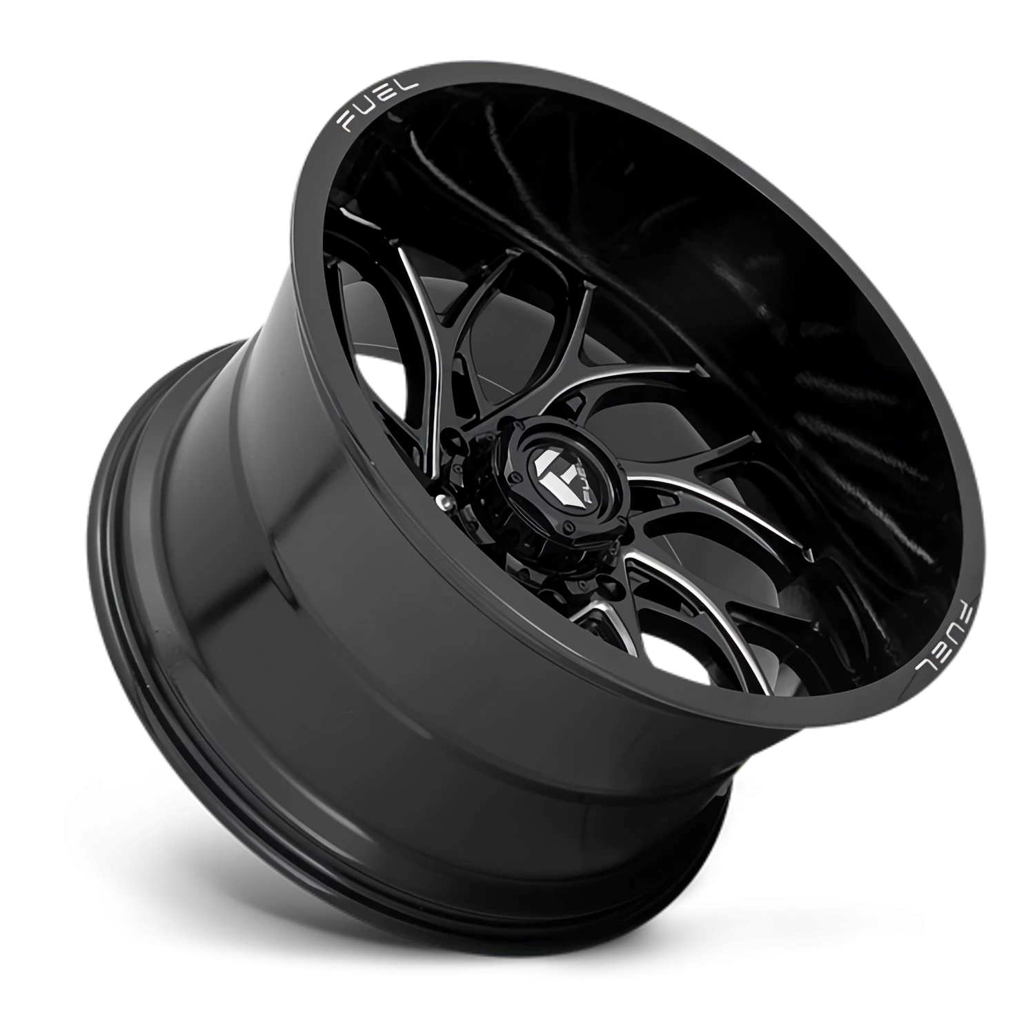 Fuel Runner 20x9" 8x170mm 125.1mm CB +1mm Gloss Black Milled