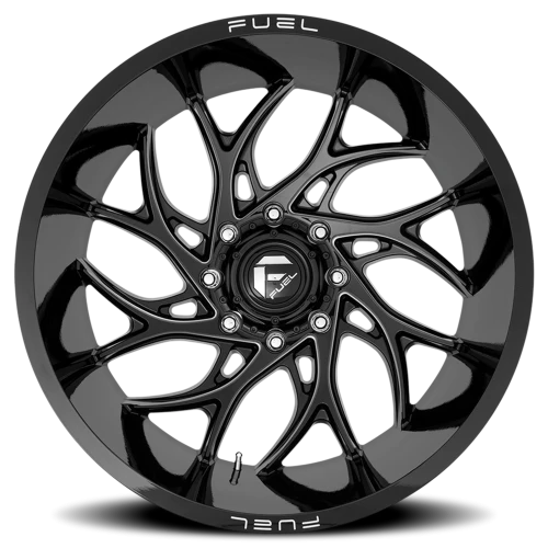 Fuel Runner 26x14 -75 8x170mm 125.1mm Gloss Black Milled