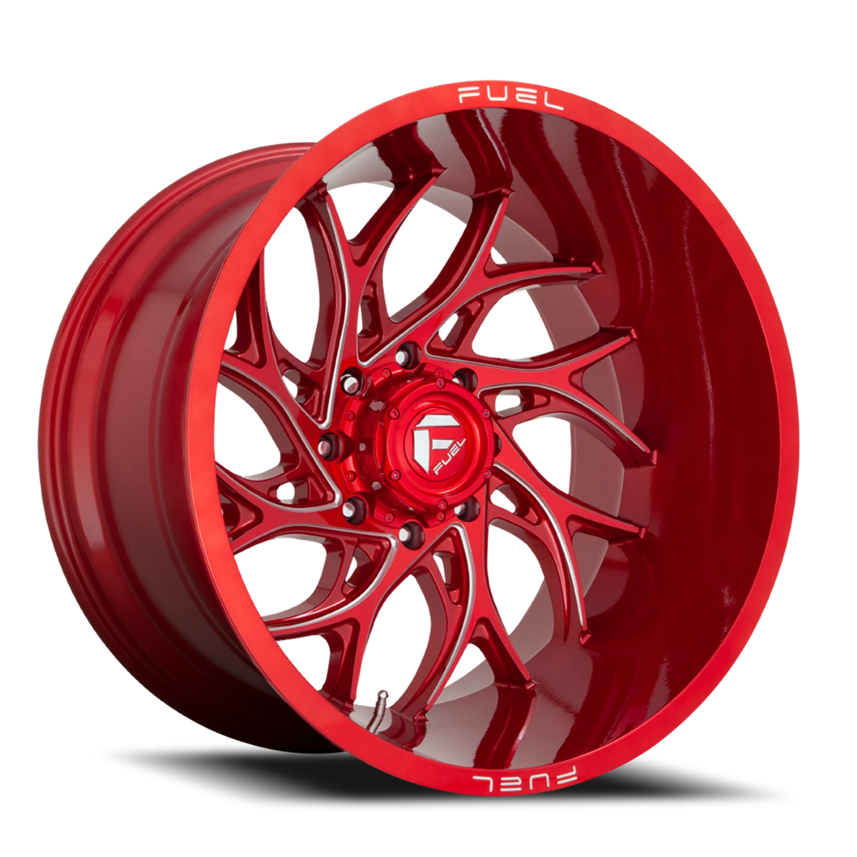 Fuel Runner 26x14 -75 5x127mm 71.5mm Candy Red Milled