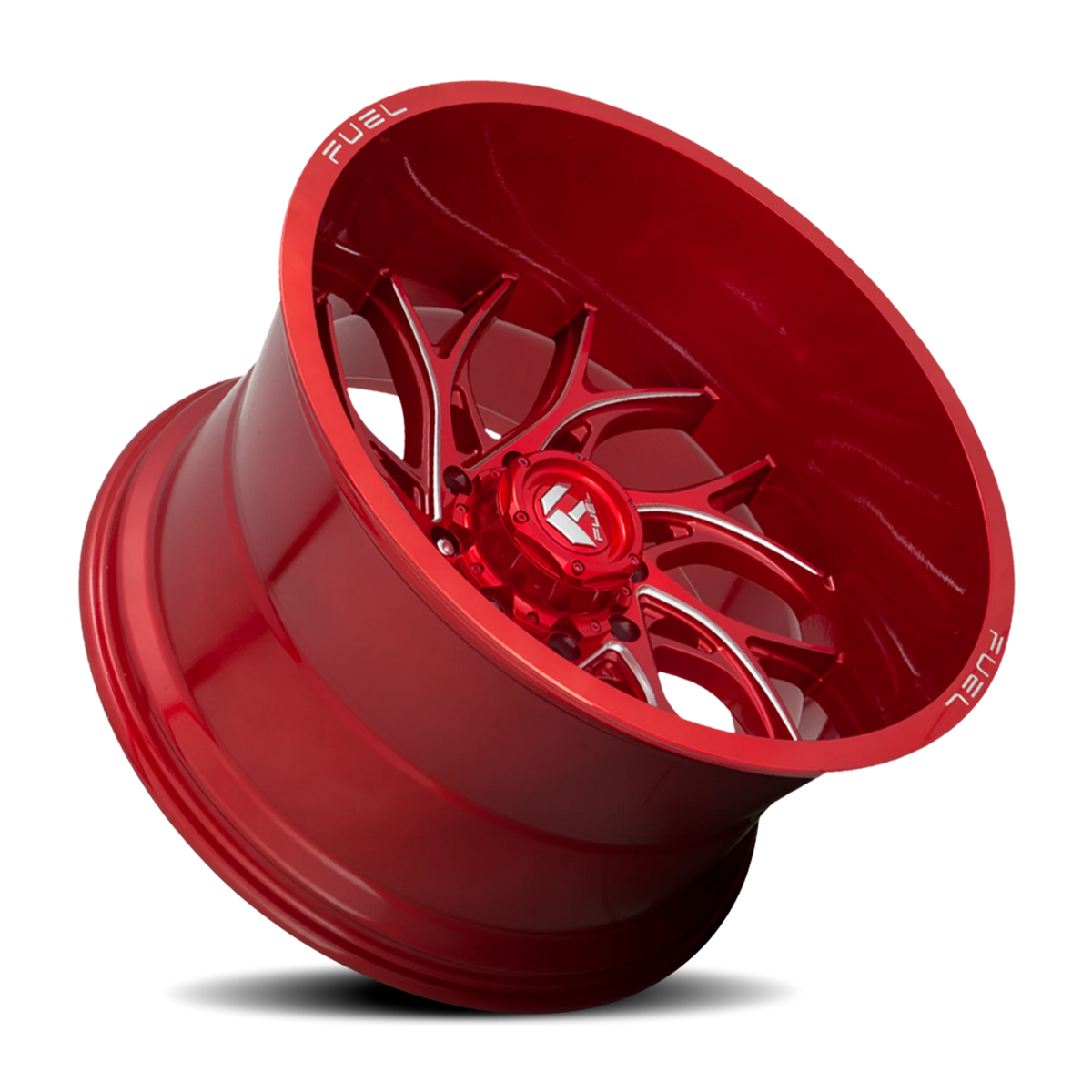 Fuel Runner 20x10 -18 5x127mm 71.5mm Candy Red Milled
