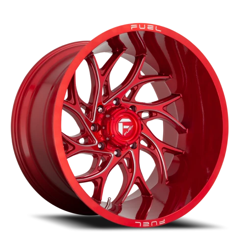 Fuel Runner 24x14 -75 8x170mm 125.1mm Candy Red Milled