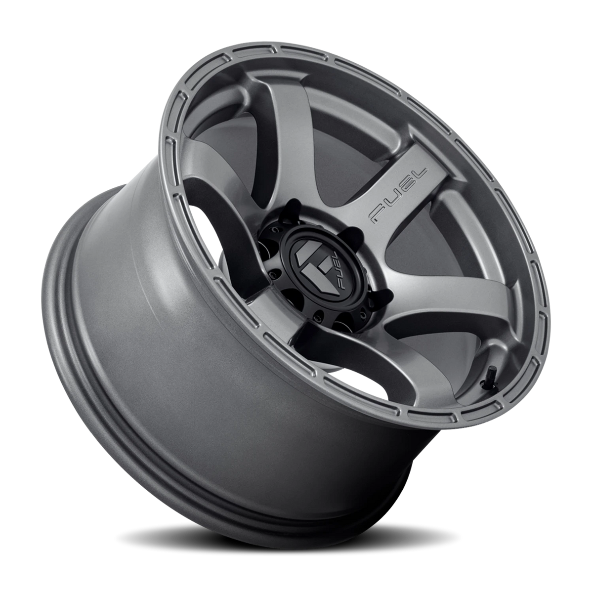 Fuel Rush 18x9 +20 6x135mm 87.1mm Matte Gunmetal