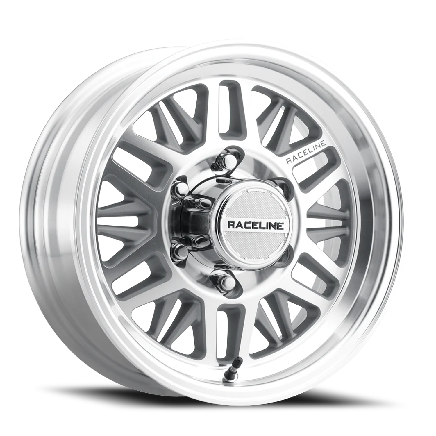 Raceline Ryno TR 17x8.5" 6x135mm 87.1mm CB 0mm Machined Silver